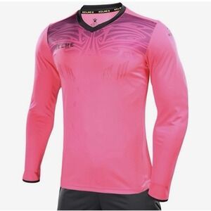 NWT Kelme Padded Goalkeeper Jersey Men's Medium Pink Polyester